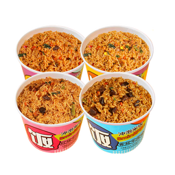 免煮冲泡米饭煲仔饭桶装拌饭红烧牛肉味泡饭学生宿舍速食早晚快餐 70#拌饭香辣牛肉味*1桶 