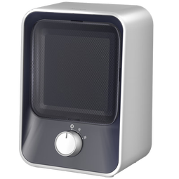 美的（Midea）家用桌面办公室取暖器电暖器烤火炉 暖风机暖手宝电暖气片速热暖脚神器桌下 卧室省电小太阳取暖器 【双档调温】速热可移动