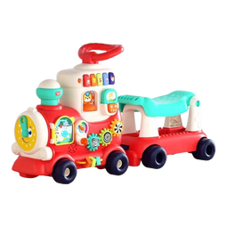 汇乐玩具（HUILE TOYS）小火车四合一智趣火车手推车学步车男女孩1-3岁儿童玩具六一礼物 四合一智趣小火车