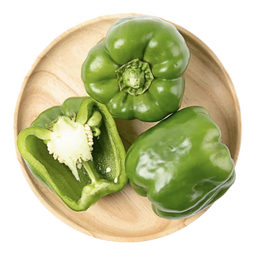 新鲜圆椒青椒现摘山东太空甜椒灯笼椒绿菜椒生吃蔬菜沙拉减脂生鲜 圆青椒4斤【带箱】