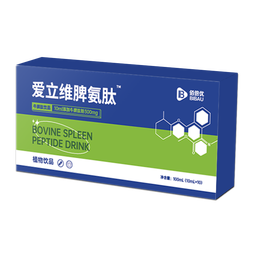 爱立维脾氨肽儿童成人牛脾肽口服液小分子600mg牛脾肽脾胃营养品10ml*10 【600mg】牛脾肽 10支*1盒 （单盒运费不划算） 