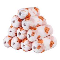 洋臣卡通一次性印花鞋套加厚无纺布室内鞋套防滑耐磨防 印花50只