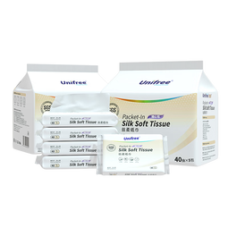 unifree乳霜纸柔纸巾云柔巾婴儿超柔纸巾保湿婴儿专用小包纸巾60抽 60抽5包 