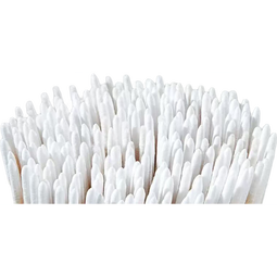 耳机清洁美甲尖头极细清洁棉签耳机配件纹绣画眉眼线美甲多功能单头一次性小棉签 棉签2包装200支