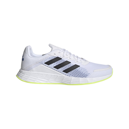 adidas DURAMO SL训练备赛网面体测跑鞋男女阿迪达斯官方 白/黑/蓝   39  