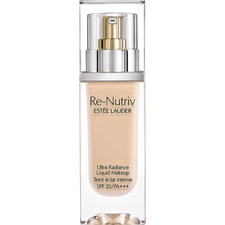 雅诗兰黛白金粉底液20#(1W0)30ml偏白肤色遮瑕化妆品礼盒护肤品圣诞礼物 