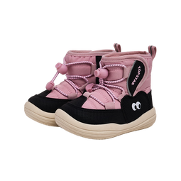 TOPSTAR儿童雪地靴冬季宝宝靴加绒女童保暖男童棉靴 粉色 24 内长15.5cm建议脚长14.5cm
