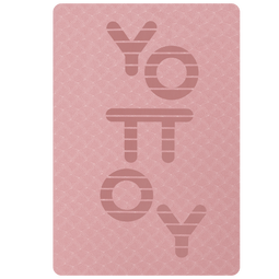 yottoy瑜伽垫 双人超大加厚加宽加长防滑地垫儿童家用舞蹈练功健身垫8mm