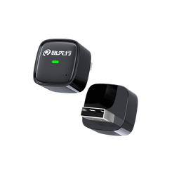 路先行有线转无线carplay盒子车载导航车机互联盒子奔驰大众奥迪宝马 【迷你款】无线CarPlay-USB接口款