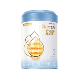 惠氏「官方授权」启赋蓝钻 HMO亲和人体DHA 婴幼儿奶粉 2段 850g 1罐 【加量装】