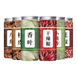 香料调料八角桂皮香叶花椒小茴香辣椒白芷家用调味料组合装卤料 净重香叶20克*1瓶