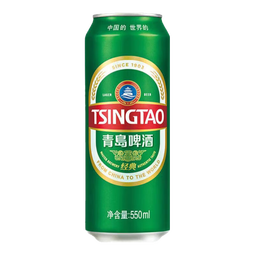 青岛啤酒经典原麦汁浓度10°P罐啤 加量不加价 550mL 18罐