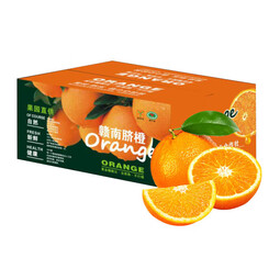 集南鲜  赣南脐橙 江西赣州手剥柑橘橙子当季孕妇新鲜水果橙子整箱礼盒 【精品橙】净重4.5斤（70-80mm）