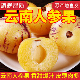 牛爱鲜 水果云南石林人参果生鲜水果新鲜水果 3斤净重2.6斤单果50-80g
