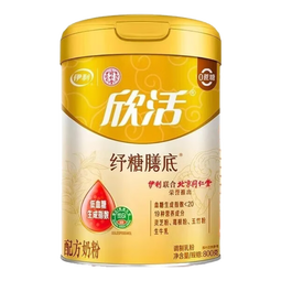 伊利欣活纾糖膳底奶粉中老年0蔗糖成人低GI食品糖尿病人送父母营养品 800克*1罐【送700克】