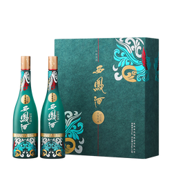 西凤酒【酒厂直营正品保障】1964系列纪念版礼盒 凤香型白酒 送礼自饮 55度 500mL 2瓶 礼盒装