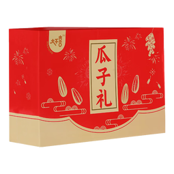 大千喜8种/12种风味瓜子礼礼盒整箱混合送长辈零食大礼包 12种风味瓜子礼礼盒30小袋*1箱 净重270g