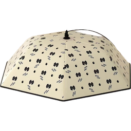 保温菜罩饭菜神器菜盖罩可折叠新款家用冬天餐桌剩菜食物保温罩子 加粗龙骨三层保温罩【大号】