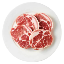 白荡里黑猪梅花肉 冷冻猪颈肉梅条肉烧烤火锅猪肉生鲜  梅花肉2斤 