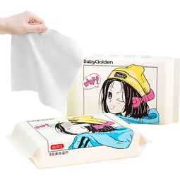 蓝漂湿巾纯水家庭装婴儿手口屁专用大包 40抽*2包