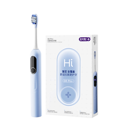 舒客大屏刷大摆幅智能电动牙刷 G5 Pro+（冰川蓝）深度清洁护龈成人送男友女友情人节生日圣诞礼物牙刷