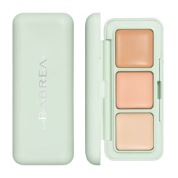 芭贝拉滤镜遮瑕盘三色遮瑕膏遮黑眼圈斑点泪沟法令纹痘印修容巴贝拉