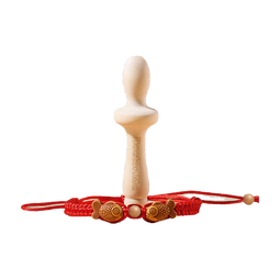 马博士花椒木磨牙棒婴儿牙胶4个月以上宝宝防吃手神器牙胶奶嘴款带盒+绳