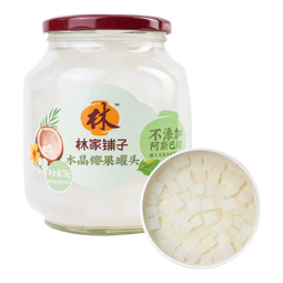 林家铺子糖水椰果罐头750g 商超同款 经典味道 【不添加阿斯巴甜】750g*1罐