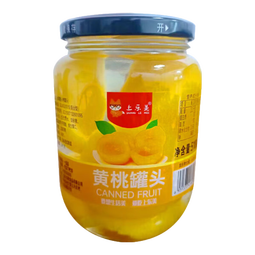 新货黄桃罐头枇杷罐头510g新鲜果肉水果罐头休闲零食 4罐【510克黄桃罐头】