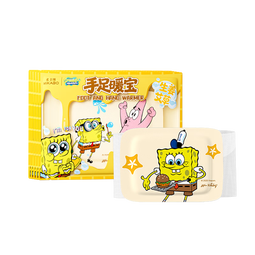 海绵宝宝联名  手足暖宝穿戴式免粘暖手宝自发热暖贴持久热敷保暖 30片--海绵宝宝联名  手足暖宝 