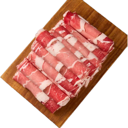 京东超市海外直采 进口原切牛腩肥牛卷 净重2斤 牛肉卷生鲜牛肉火锅食材