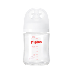 贝亲（Pigeon）新生儿 防胀气宽口径玻璃奶瓶160ml SS号奶嘴 0个月+ AA260