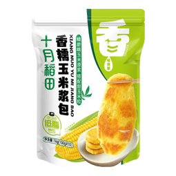 十月稻田 香糯玉米浆包 1kg （100g*10小包）【尝鲜】