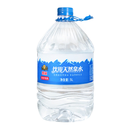 燕京饮用水 饮用天然泉水5L*4桶 泡茶水 塑封包大桶水 整箱 家庭装 