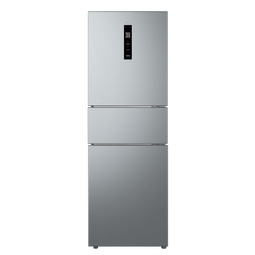 美的（Midea）249三开门多门双变频一级能效风冷无霜中门变温大冷冻空间节能低噪租房小型家用小冰箱政府补贴 MR-249WTPE