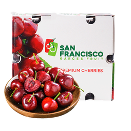 趣尝鲜 智利车厘子 2J级  果径约28-30mm 5斤礼盒装水果礼盒