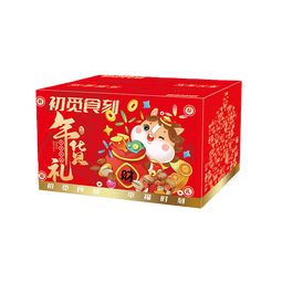 【三只松鼠同厂】零食大礼包辣卤礼盒零食小吃网红爆款2026年货 9款共108包【限定马年彩盒装】 一箱装 