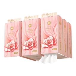 漫花挂式抽纸大包纸巾家庭实惠装卫生间厕所挂壁式家用卫生纸悬挂厕纸 4层 1000张*3提 【赠挂钩】