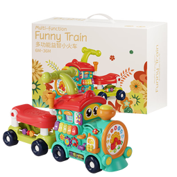 奥智嘉婴儿学步车玩具1-3岁儿童多功能手推车新生儿宝宝周岁生日礼物