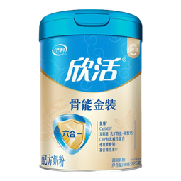 伊利欣活骨能金装中老年奶粉无糖精高钙高蛋白CaHMB提高免疫力725g