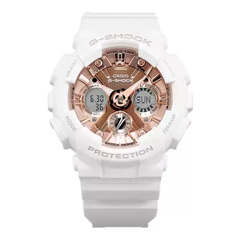 【礼物】casio旗舰店GMA-S120MF运动防水学生手表女卡西欧G-SHOCK
