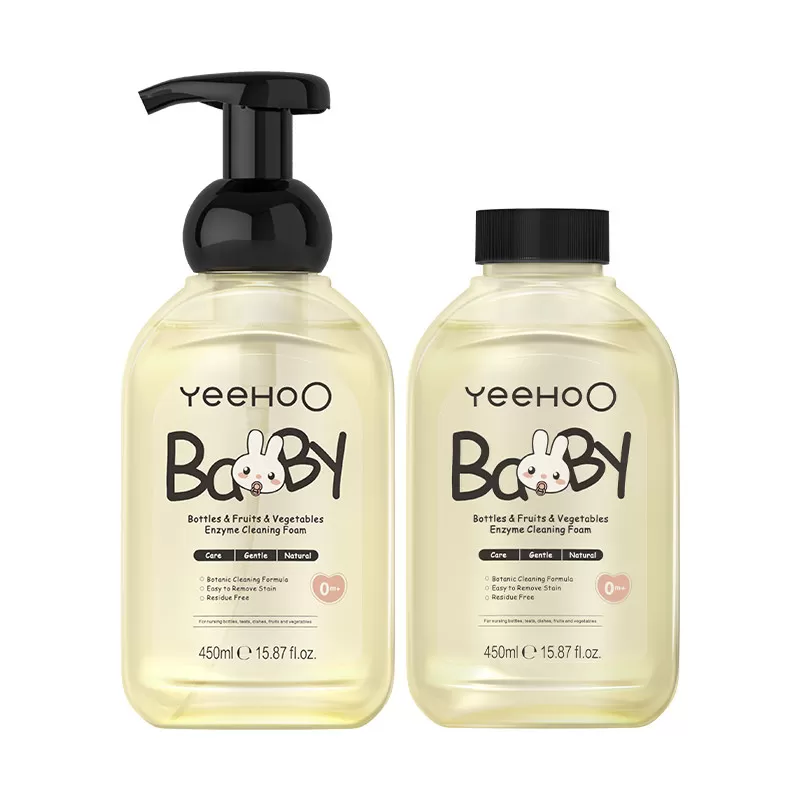 英氏奶瓶清洗剂婴儿玩具清洗液洗洁精宝宝洗奶瓶餐具果蔬清洁剂