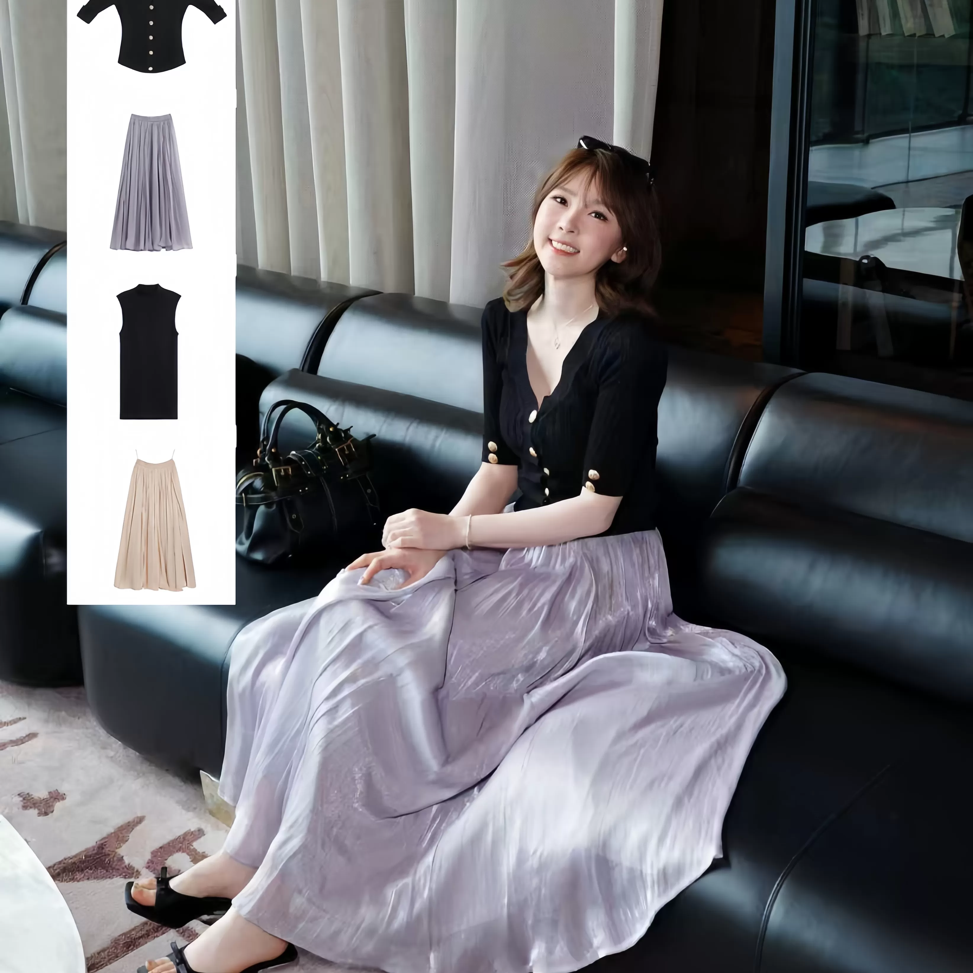 【所有女生的衣橱直播间】【争气主推】AWMUMU缎面裙/半袖/背心 