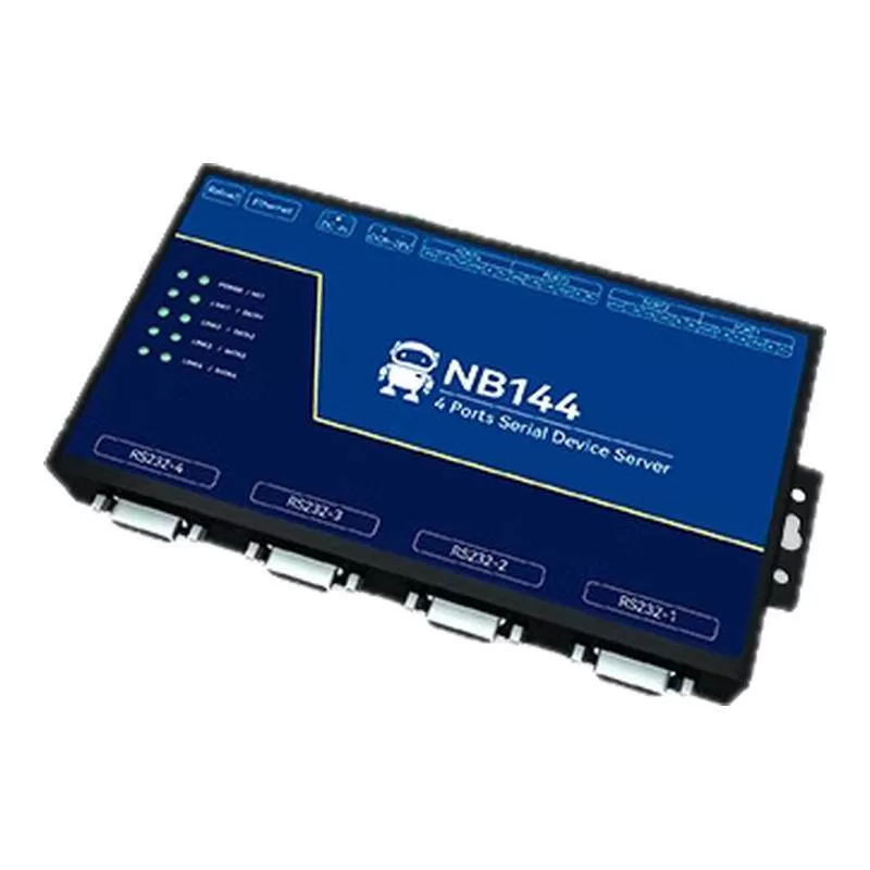 4路串口服务器485转以太网通信modbus通讯模块rs485转tcp/ip网关rj45网口边缘计算网关MQTT协议HTTP透传RTU 