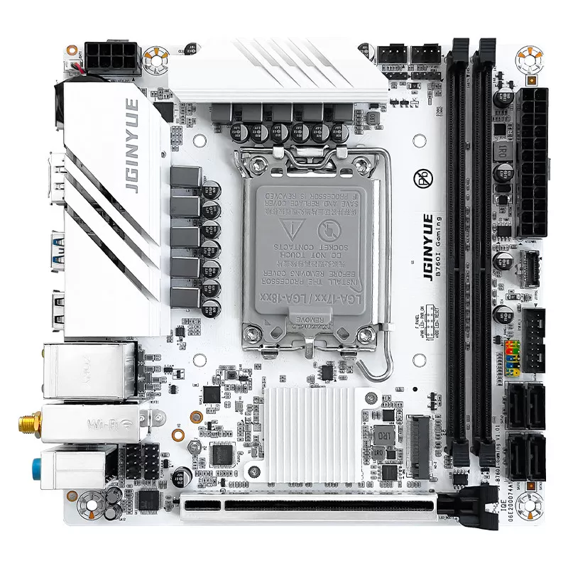 全新精粤B760i  GAMING主板13代迷你itx台式电脑wifi版12代H610i