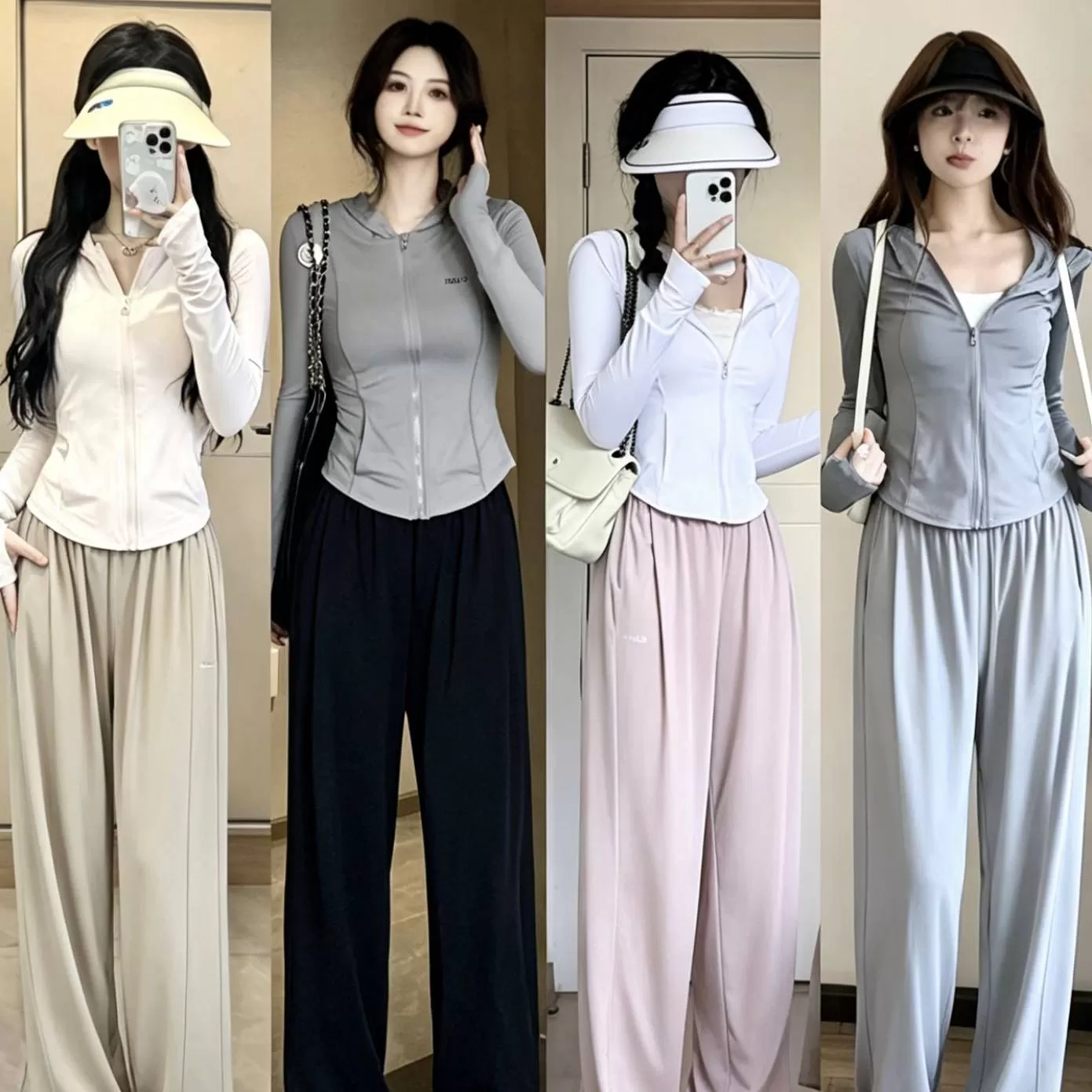 光变冰感防晒裤 