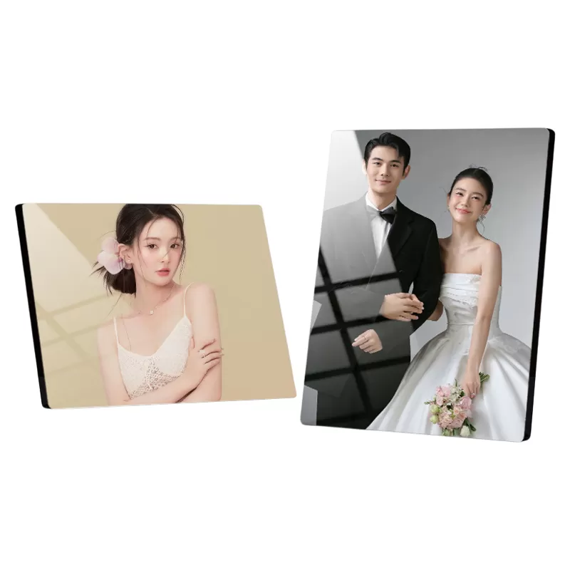 照片相框摆台定制结婚纱照儿童宝宝写真照挂墙摆台照片设计成摆台