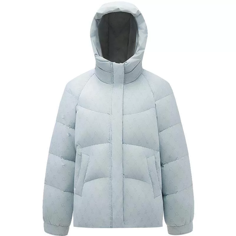 波司登新款短款羽绒服女休闲连帽保暖外套宽松廓型百搭