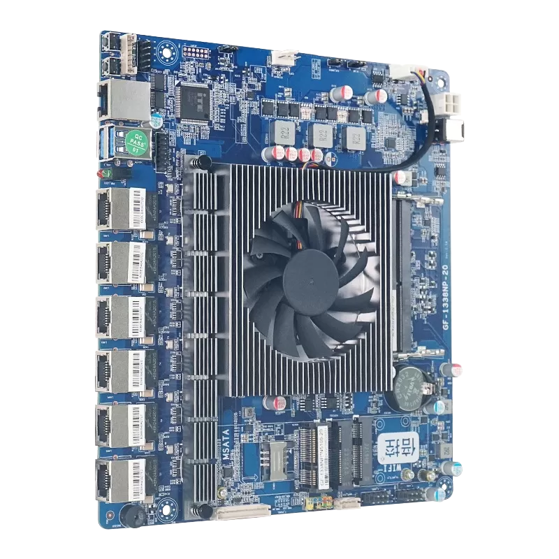倍控 J6412 J4125 N4000 N5105软路由6网卡主板ROS linux X86