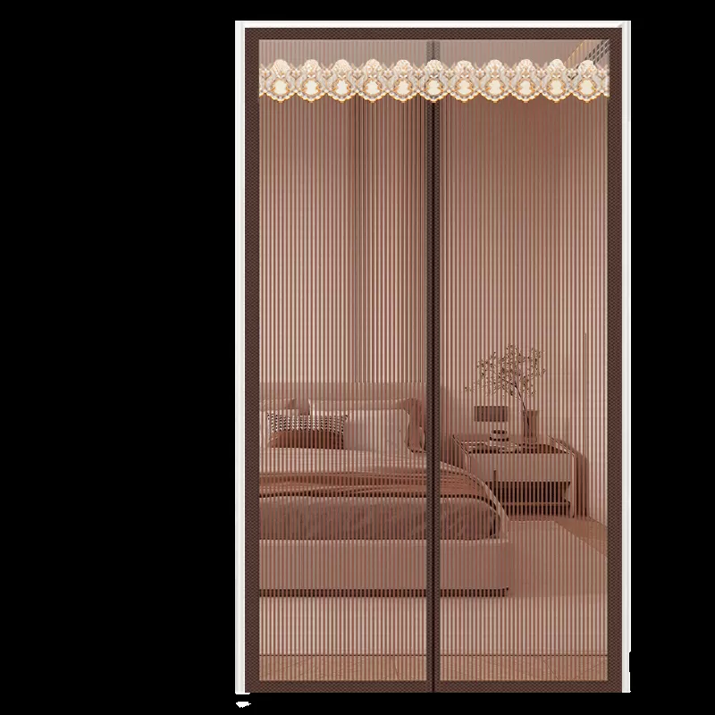 【顺丰发货】夏天金刚网防蚊门帘隔断帘磁性自吸磁条新款纱门纱窗 